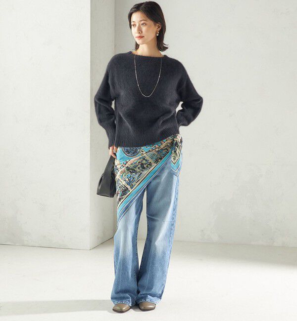 SHIPS for women「《一部追加予約》BINDU: スカーフ 100&times;100」|バンダナ・スカーフ|