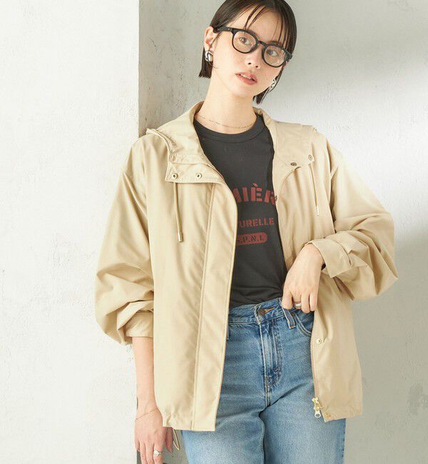 SHIPS for women「〈手洗い可能  / 撥水加工〉キルティング ベスト 付き マウンテン パーカー」|その他|ベージュ系