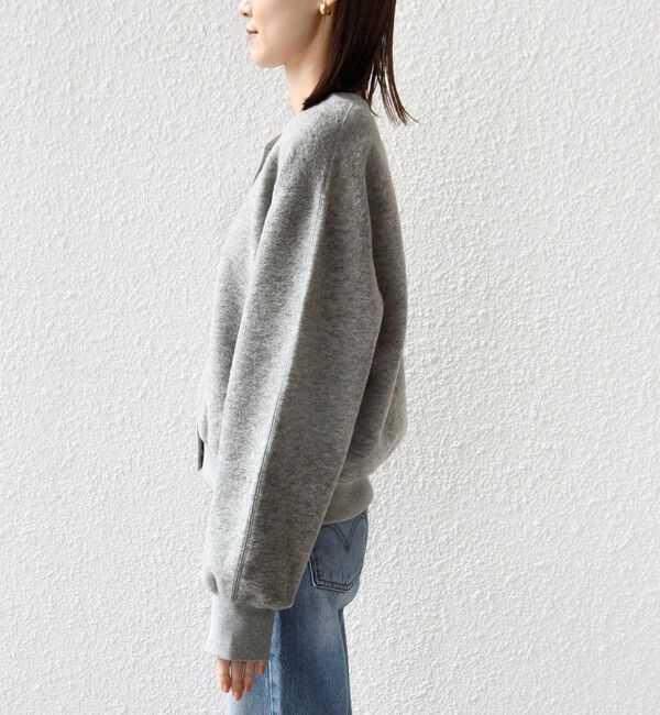 SHIPS for women「〈手洗い可能〉スライバー スナップ ボタン カーディガン」|カーディガン|