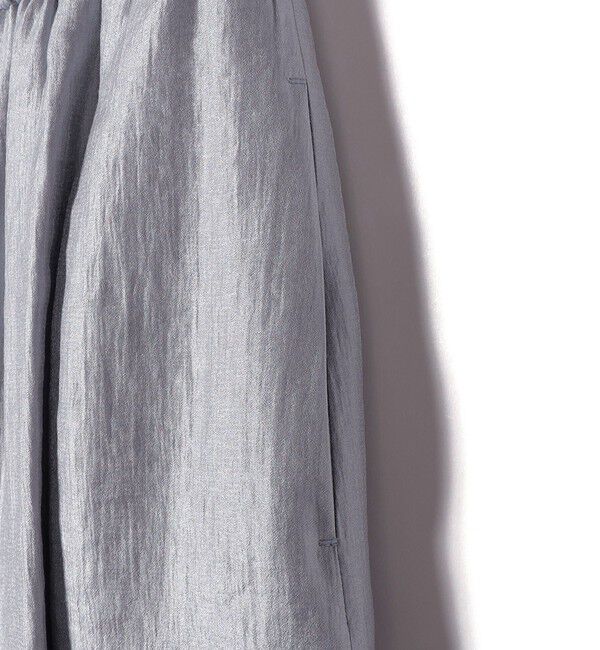 SHIPS for women「〈手洗い可能〉シャイニー フレア スカート」|スカート|