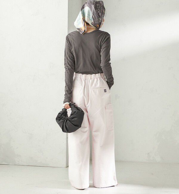 SHIPS for women「【SHIPS別注】GUNG HO:〈洗濯機可能〉パラシュート パンツ」|カーゴ|