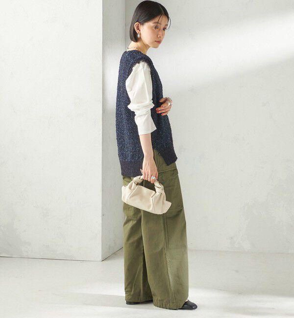 SHIPS for women「【SHIPS別注】GUNG HO:〈洗濯機可能〉パラシュート パンツ」|カーゴ|