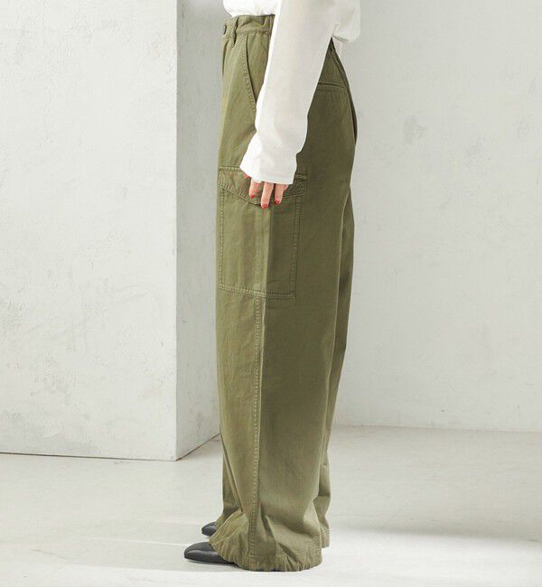 SHIPS for women「【SHIPS別注】GUNG HO:〈洗濯機可能〉パラシュート パンツ」|カーゴ|