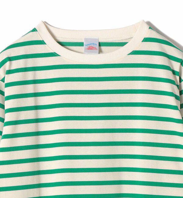 SHIPS for women「【SHIPS別注】TENNESSEE:〈洗濯機可能〉ワイド ボーダー TEE」|Tシャツ・カットソー|