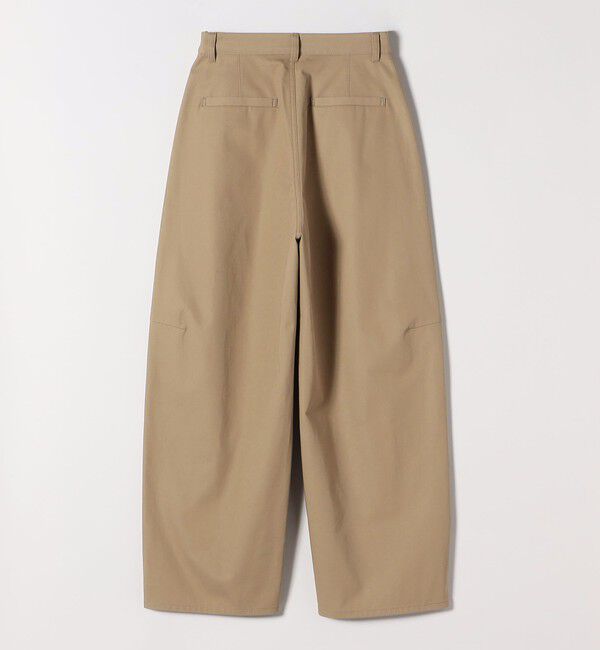 quaranciel「quaranciel:〈洗濯機可能〉コクーン ワイド チノ パンツ」|チノ|