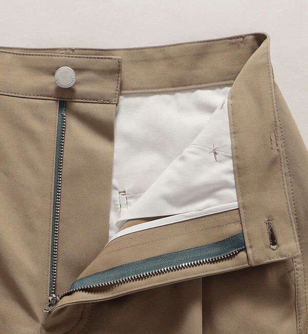 quaranciel「quaranciel:〈洗濯機可能〉コクーン ワイド チノ パンツ」|チノ|