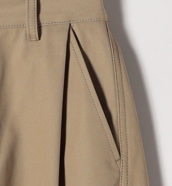 quaranciel「quaranciel:〈洗濯機可能〉コクーン ワイド チノ パンツ」|チノ|