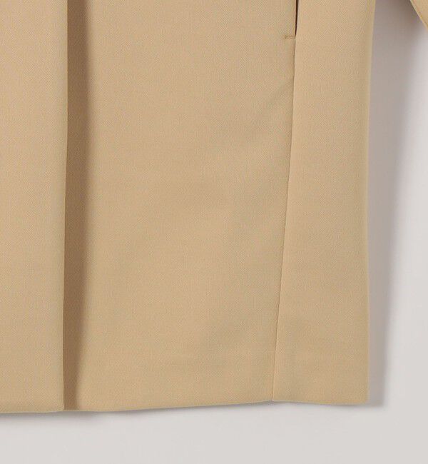 quaranciel「quaranciel:〈手洗い可能〉ジャージー テーラード ジャケット コート」|チェスターコート|