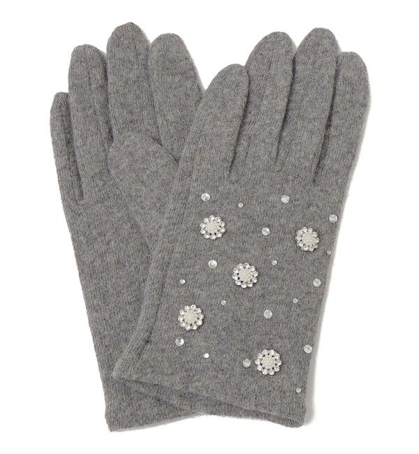 SHIPS for women「ビジュー グローブ」|手袋|