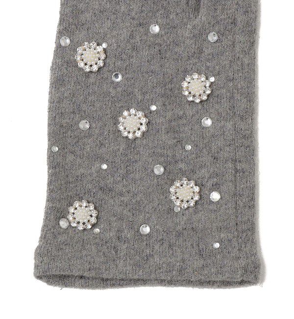 SHIPS for women「ビジュー グローブ」|手袋|