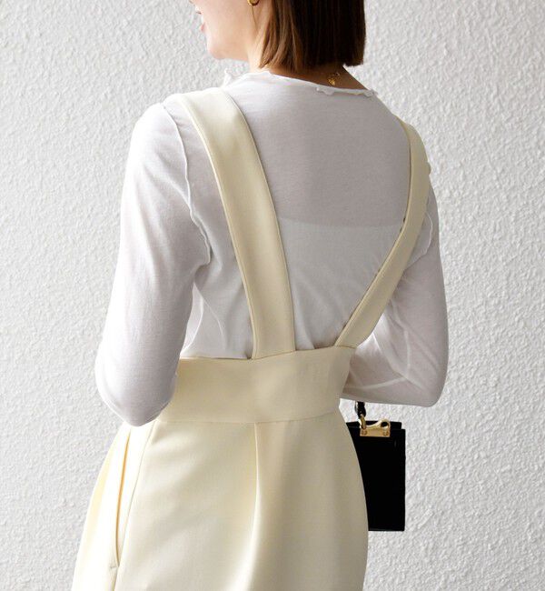 SHIPS any「SHIPS any:〈手洗い可能〉シアー コットン ボトルネック メロウ プルオーバー」|Tシャツ・カットソー|