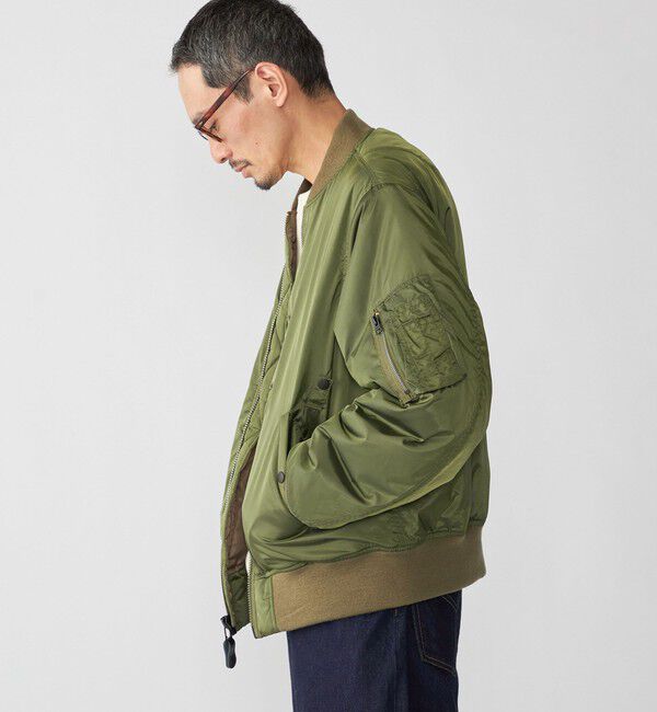 SHIPS「【SHIPS別注】SPIEWAK: MA-1 フライト ジャケット」|ブルゾン・スタジャン|