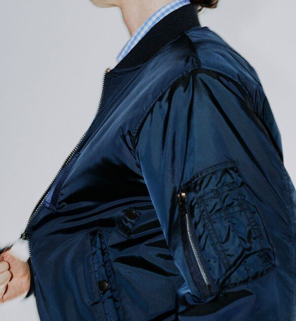 SHIPS「【SHIPS別注】SPIEWAK: MA-1 フライト ジャケット」|ブルゾン・スタジャン|