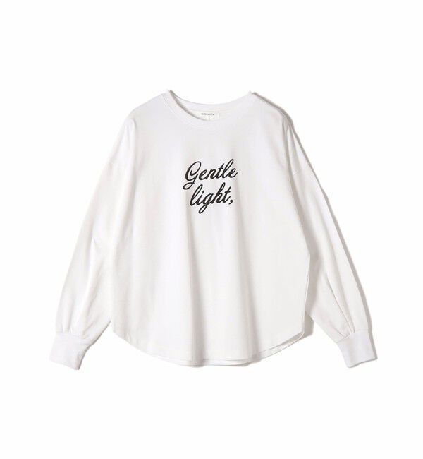 SHIPS for women「【SHIPS別注】81BRANCA: プリント ロングスリーブ TEE」|Tシャツ・カットソー|