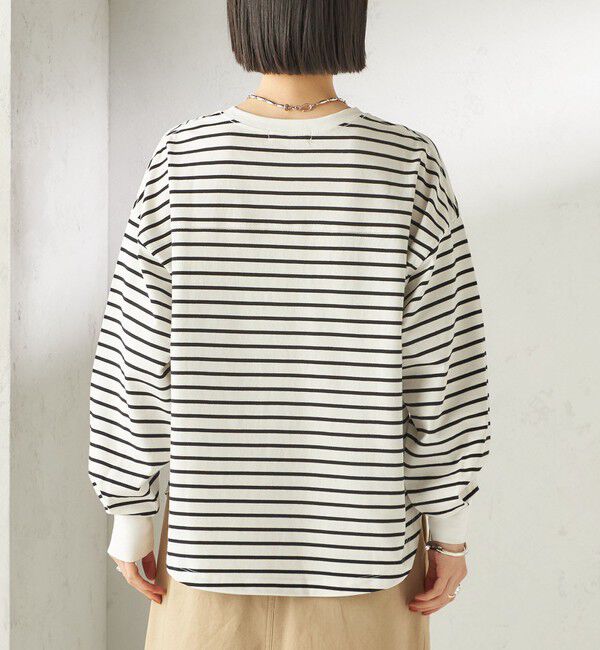 SHIPS for women「【SHIPS別注】81BRANCA: プリント ロングスリーブ TEE」|Tシャツ・カットソー|