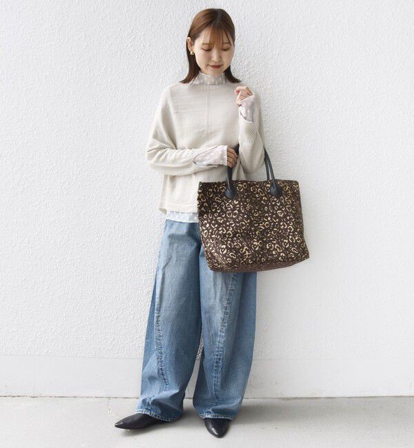 SHIPS for women「【WEB限定】ジャカード トート バッグ」|トートバッグ|