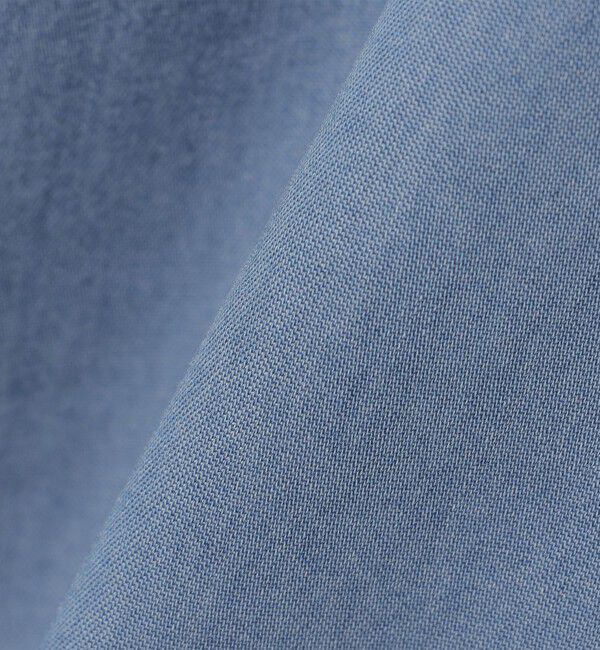 SHIPS「City Ambient Products: レギュラー ドレープ デニム ロング スリーブ シャツ」|シャツ・ブラウス|