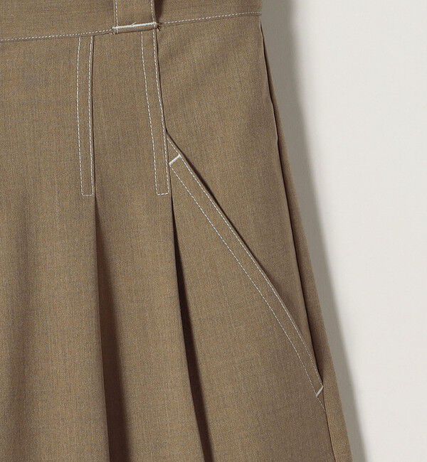 quaranciel「quaranciel:〈洗濯機可能〉ハイウエスト ワイド 2タック パンツ」|その他|