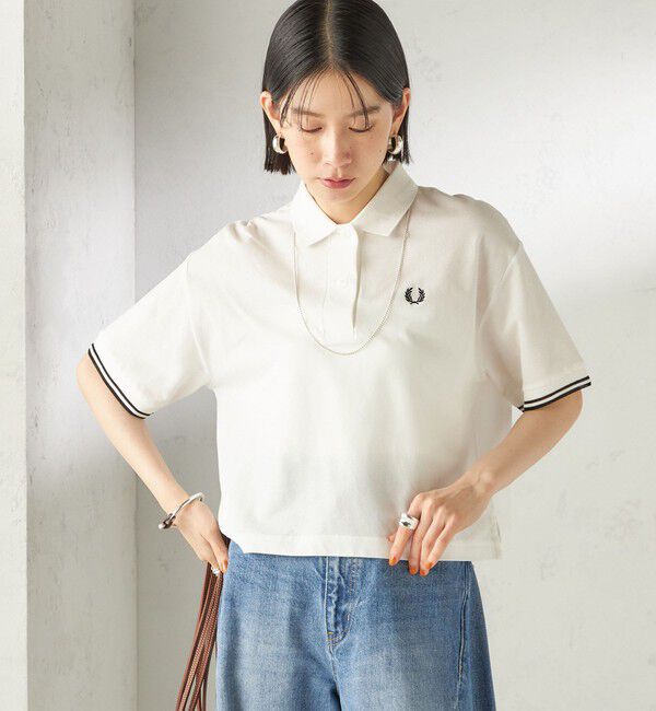 SHIPS for women「FRED PERRY:G2174SHEER TIPPED POLO」|ポロシャツ|