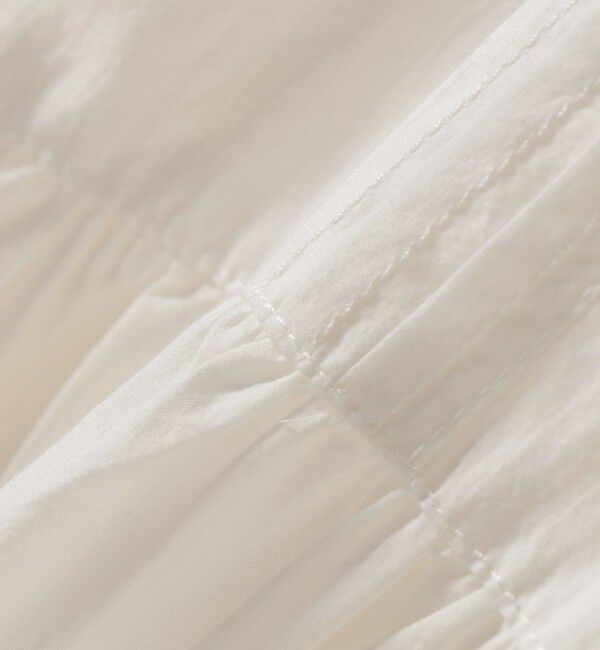 SHIPS for women「【WEB限定】〈手洗い可能〉ショルダー 刺繍 タック ブラウス」|シャツ・ブラウス|