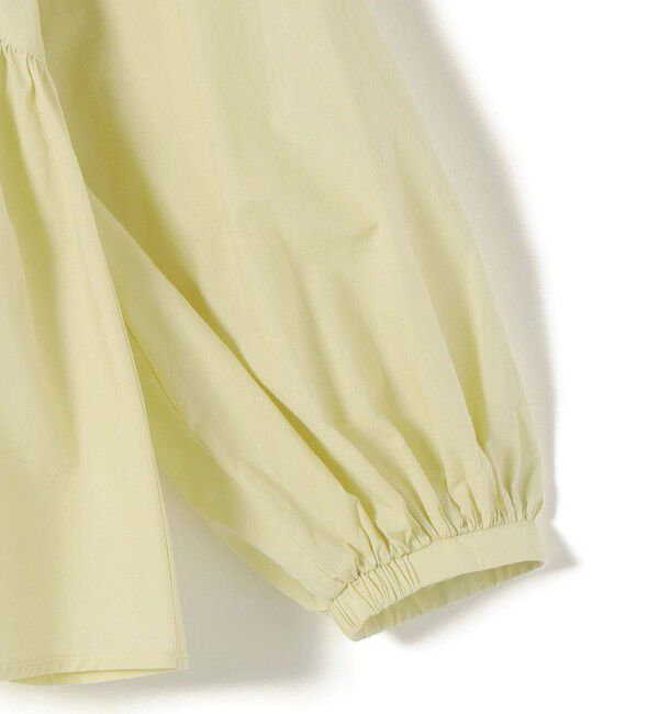 SHIPS for women「【WEB限定】〈手洗い可能〉ショルダー 刺繍 タック ブラウス」|シャツ・ブラウス|