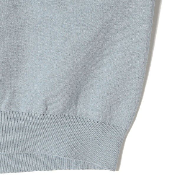 SHIPS for women「【WEB限定】〈手洗い可能〉ショルダー レース コンビ ニット プルオーバー」|ニット・セーター|