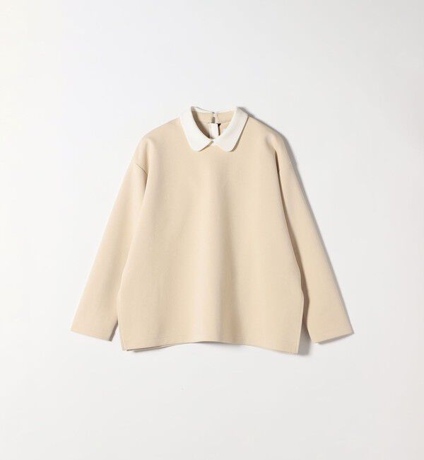 SHIPS any「SHIPS any:〈洗濯機可能〉ダンボール バイカラー プルオーバー」|Tシャツ・カットソー|