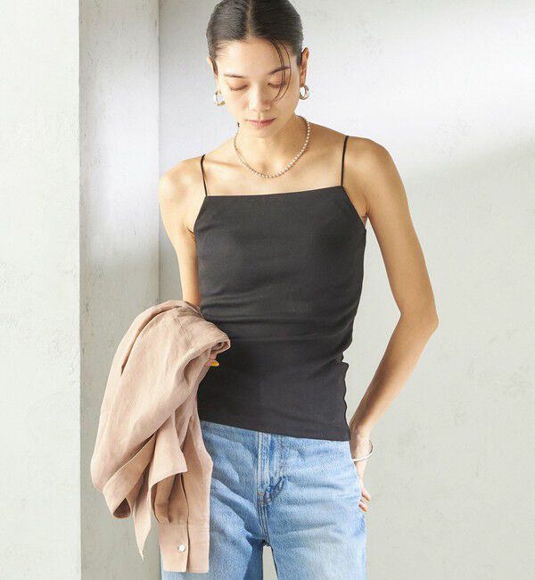 SHIPS for women「カップ付き フィット キャミソール」|キャミソール|