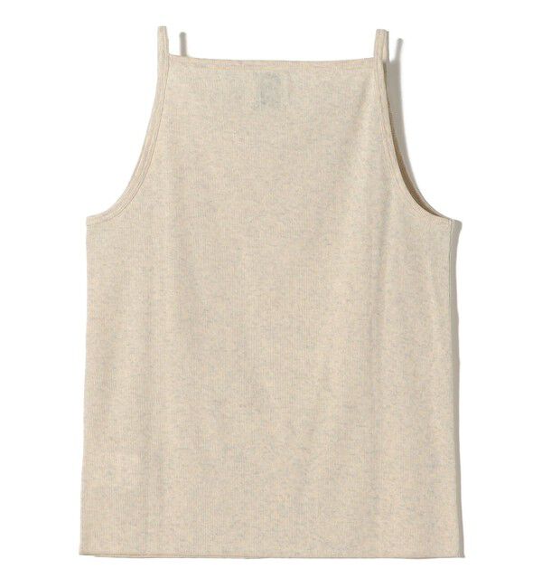 SHIPS for women「【SHIPS別注】GGG:〈手洗い可能〉スクエアネック リブ タンクトップ」|キャミソール|