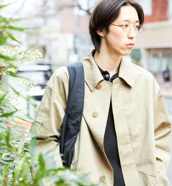 SHIPS「City Ambient Products: リラックス ステンカラー コート」|その他|