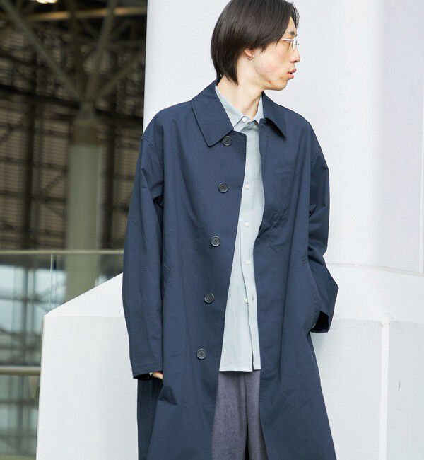 SHIPS「City Ambient Products: リラックス ステンカラー コート」|その他|