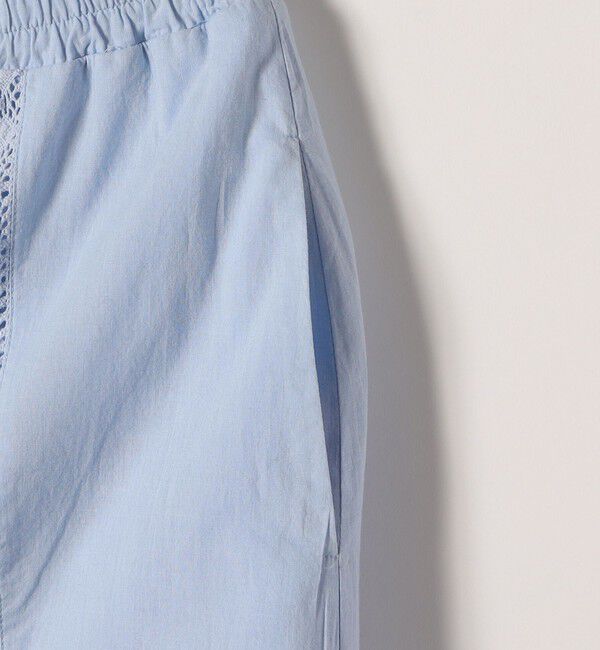 SHIPS any「《一部追加予約》SHIPS any:〈洗濯機可能〉キャンブリック レース ギャザー ボリューム スカート」|スカート|