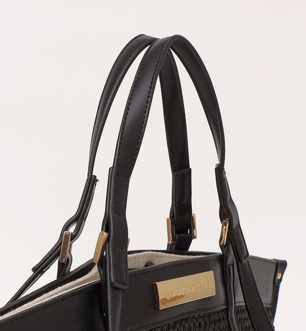 quaranciel「quaranciel: 2way ハンドル メッシュ トートバッグ」|トートバッグ|