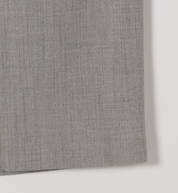 quaranciel「quaranciel:〈手洗い可能〉ウーステッド Iライン スリット スカート（セットアップ対応）」|スカート|