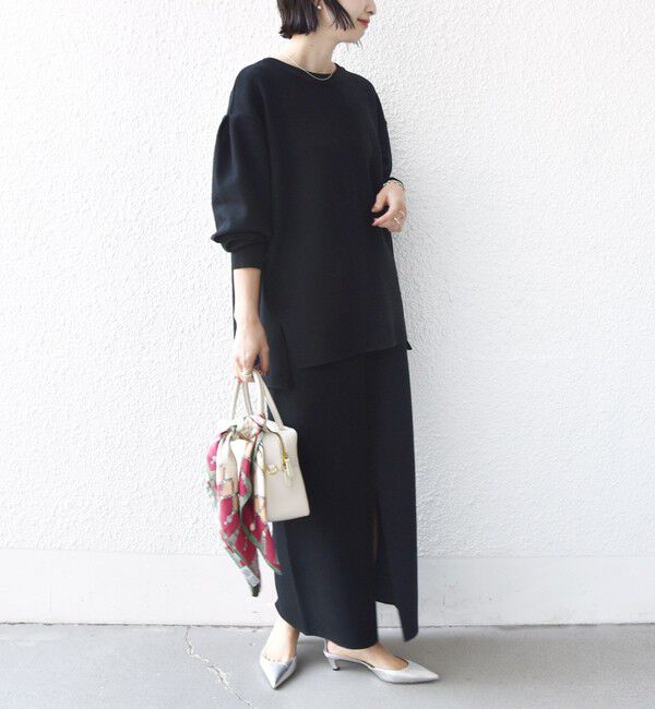 SHIPS for women「〈手洗い可能〉ダブル フェイス 前後 2WAY スカート」|スカート|