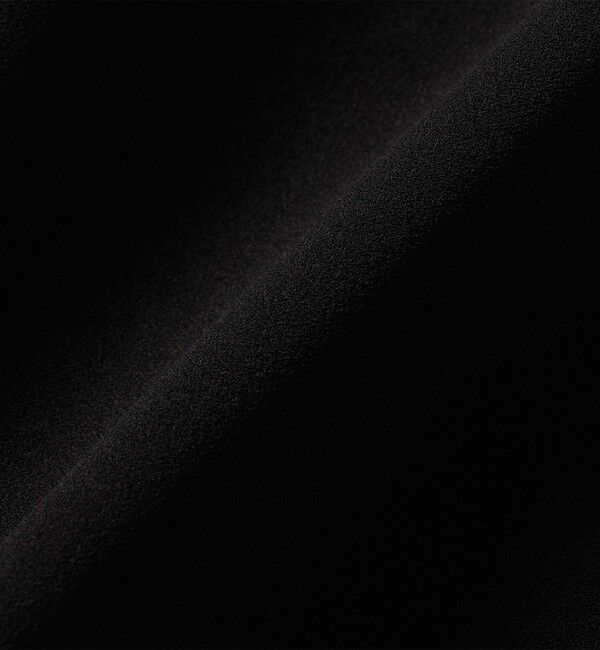 quaranciel「quaranciel:〈洗濯機可能〉カットジョーゼット Vネック ジップ カーディガン」|カーディガン|