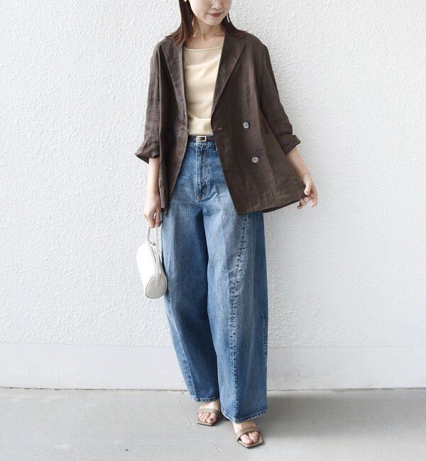 SHIPS for women「〈手洗い可能〉ラメ 2WAY ノースリーブ プルオーバー」|タンクトップ|