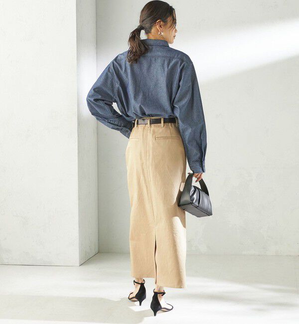 SHIPS for women「NINE CASE:〈洗濯機可能〉シャンブレー シャツ」|シャツ・ブラウス|