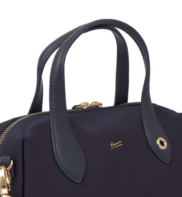 SHIPS for women「BEAURE: ナイロン スクエア テープ ボストン」|ボストンバッグ|