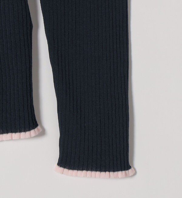 SHIPS any「SHIPS any:〈手洗い可能〉コットン ミックス 配色 リブ ニット プルオーバー」|ニット・セーター|