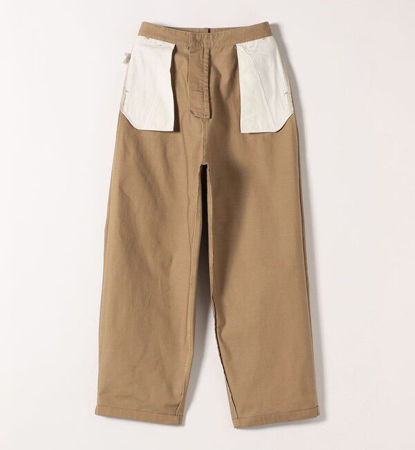 SHIPS any「《一部追加予約》SHIPS any:〈洗濯機可能〉チノ ハイウエスト セミワイド パンツ」|チノ|