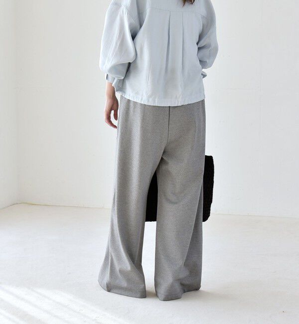 quaranciel「quaranciel:〈洗濯機可能〉ライト ポンチ ロゴ刺繍 スウェット パンツ」|その他|