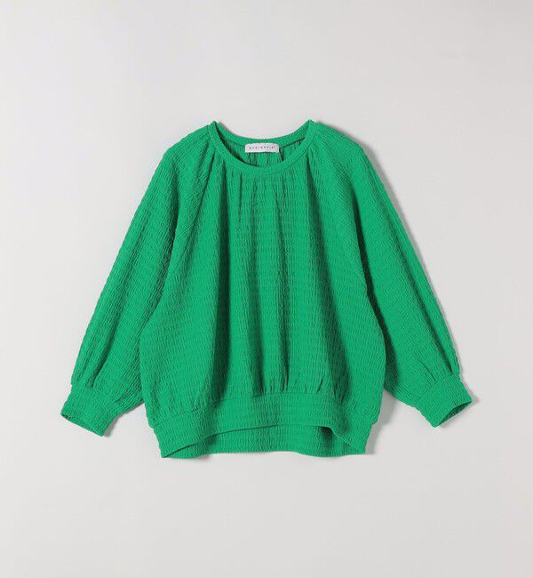 quaranciel「quaranciel:〈洗濯機可能〉ジャカード ジャージー クルーネック プルオーバー」|Tシャツ・カットソー|