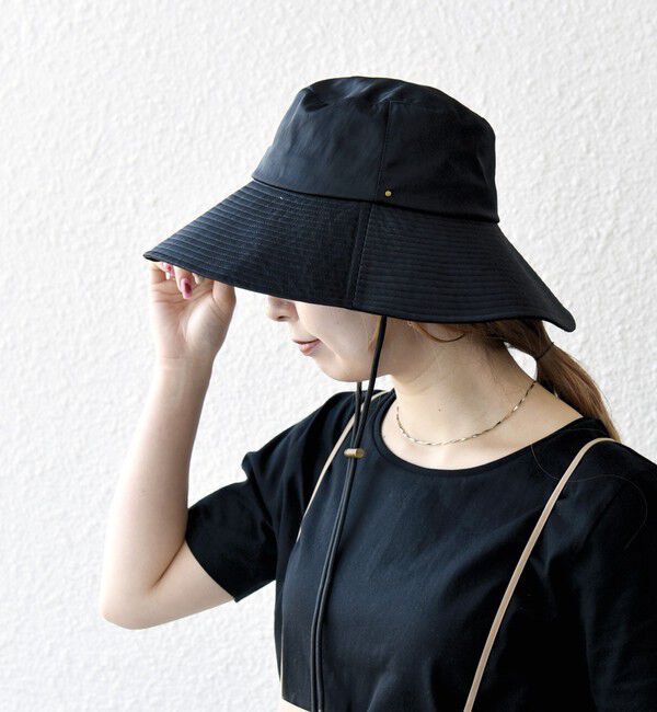 SHIPS any「SHIPS any: 〈UVカット/接触冷感/撥水/手洗い可能〉ブリム ハット」|ハット|