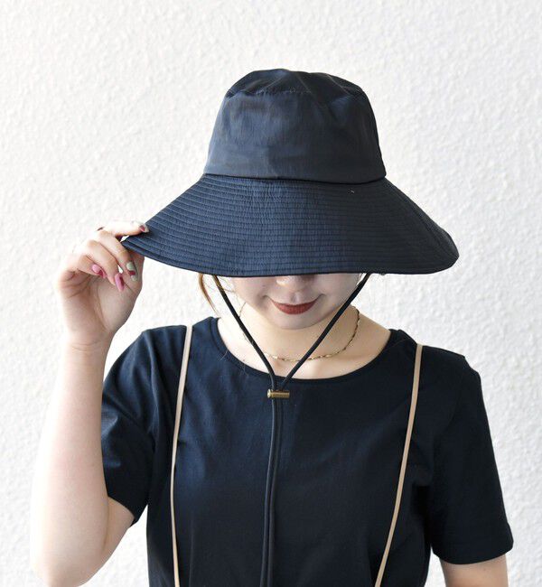 SHIPS any「SHIPS any: 〈UVカット/接触冷感/撥水/手洗い可能〉ブリム ハット」|ハット|
