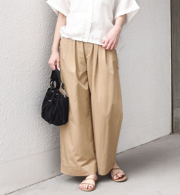 SHIPS Colors 「SHIPS Colors:〈手洗い可能〉TC チノ イージー パンツ」|チノ|