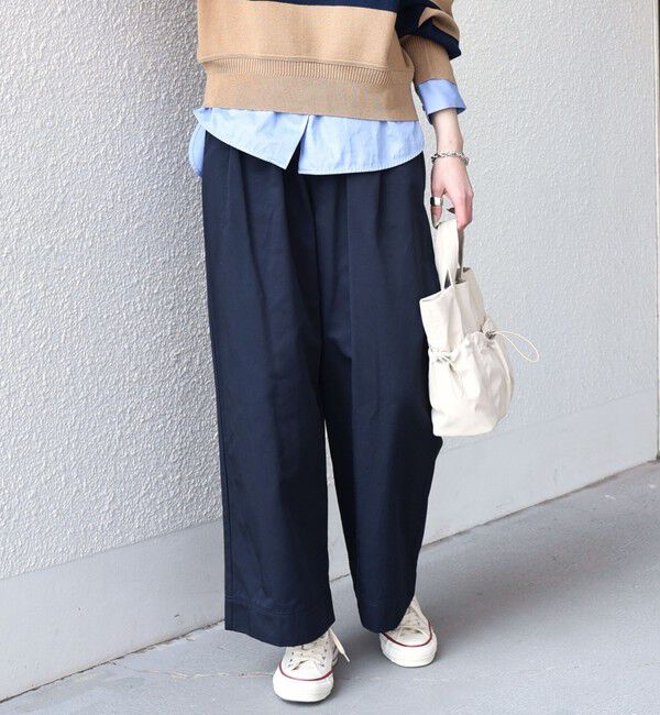 SHIPS Colors 「SHIPS Colors:〈手洗い可能〉TC チノ イージー パンツ」|チノ|