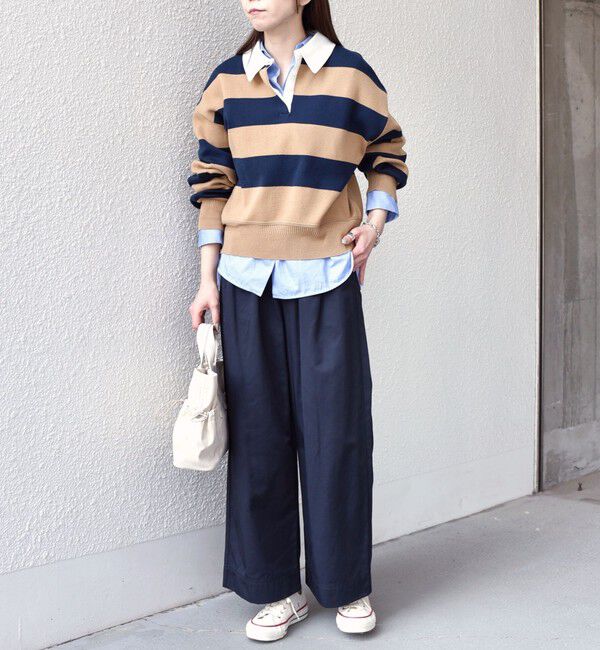 SHIPS Colors 「SHIPS Colors:〈手洗い可能〉TC チノ イージー パンツ」|チノ|