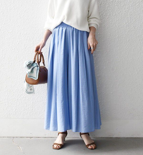 SHIPS any「SHIPS any:〈手洗い可能〉ギャザー ガウチョ イージー パンツ」|その他|