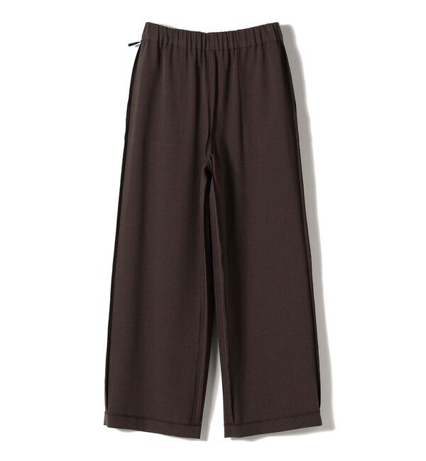 SHIPS for women「〈手洗い可能〉梳毛調ポケット デザイン ストレッチ ドロスト パンツ」|その他|